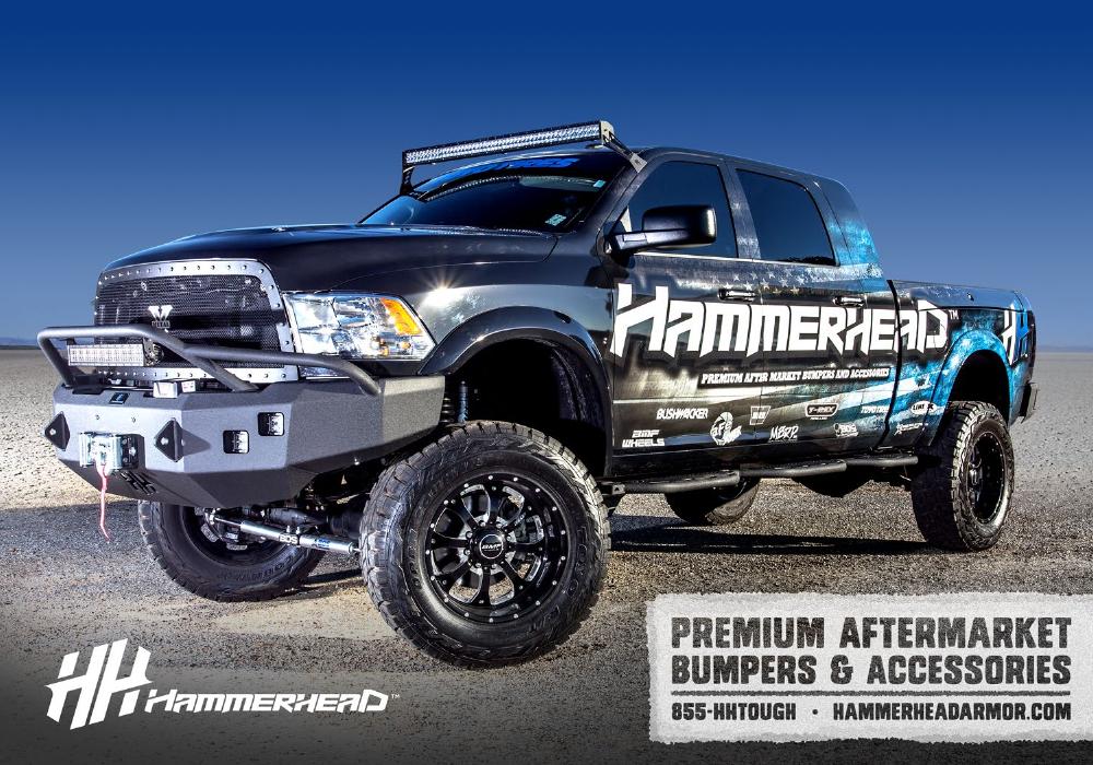 Hammerhead Armor dealer packet cover featuring a branded pickup truck.
